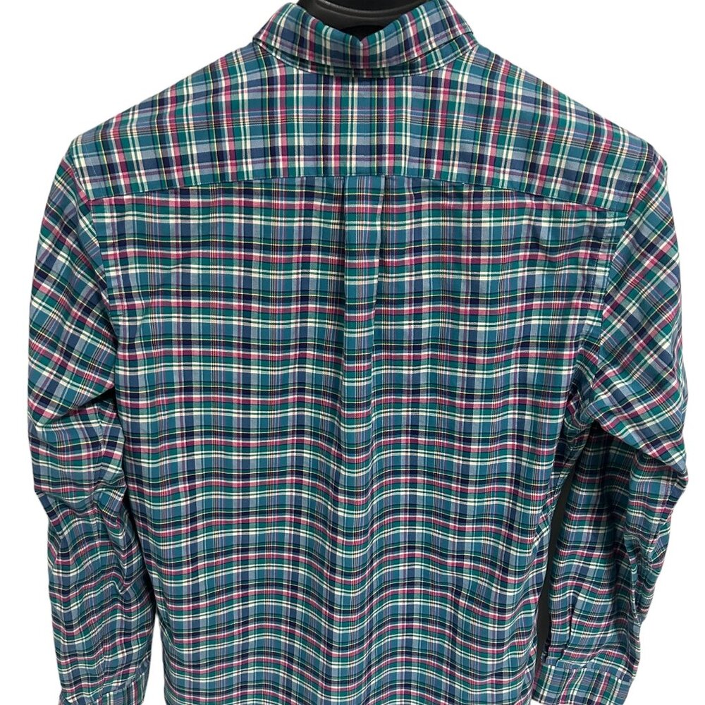 Polo by Ralph Lauren Multicolor Plaid Casual Button Down Shirt - Picture 6 of 6